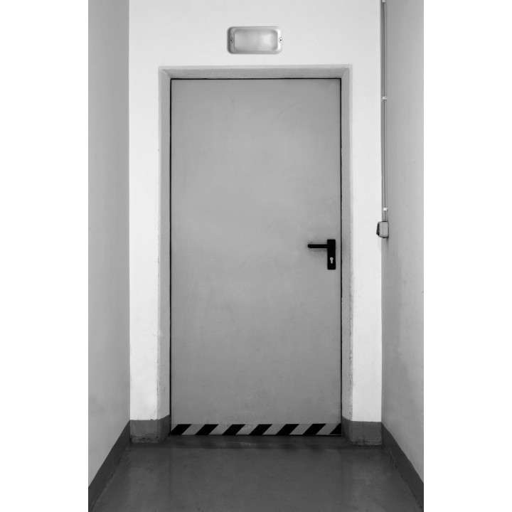 Applique Bang Rectangle Acces Opale Blanc Module Led 1200 4000K Avec Détecteur