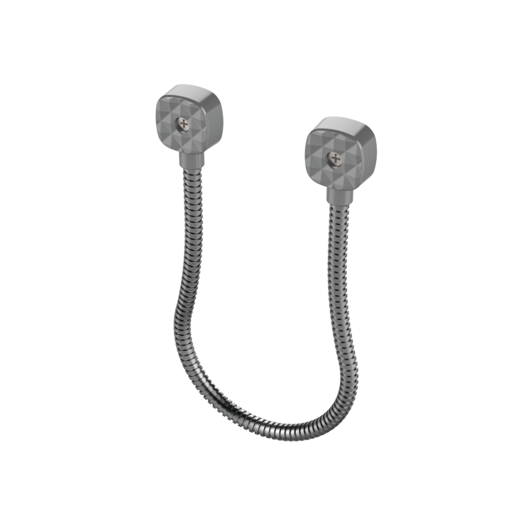 Passage de câble en applique diamètre 7 mm + gaine INOX 40 cm