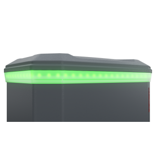 Eclairage LED rouge vert TOP LIGHT GU36 pour GIOTTO BT B