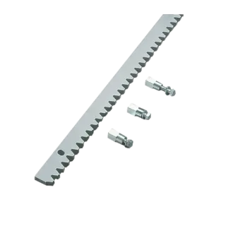 Crémaillère Acier Avec Entretoise Cvz Longueur 1M Module 4