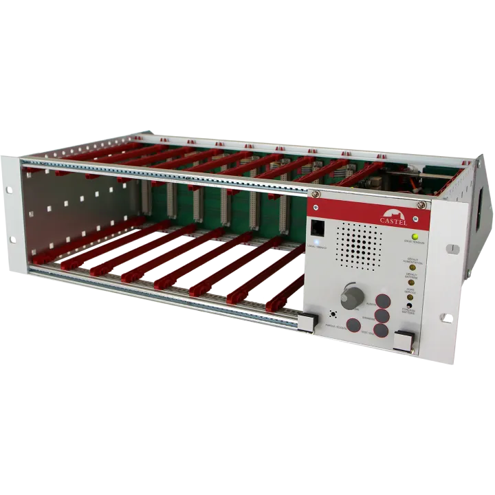Rack 49 Lignes 3U Avec Alim, Ampli, Batterie, Pré Equipé Avec La Tranquilisation