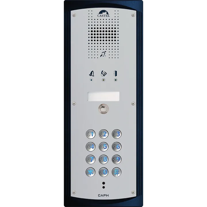 Portier Audio 1 Bouton D'Appel + Clavier Conforme Loi Handicap