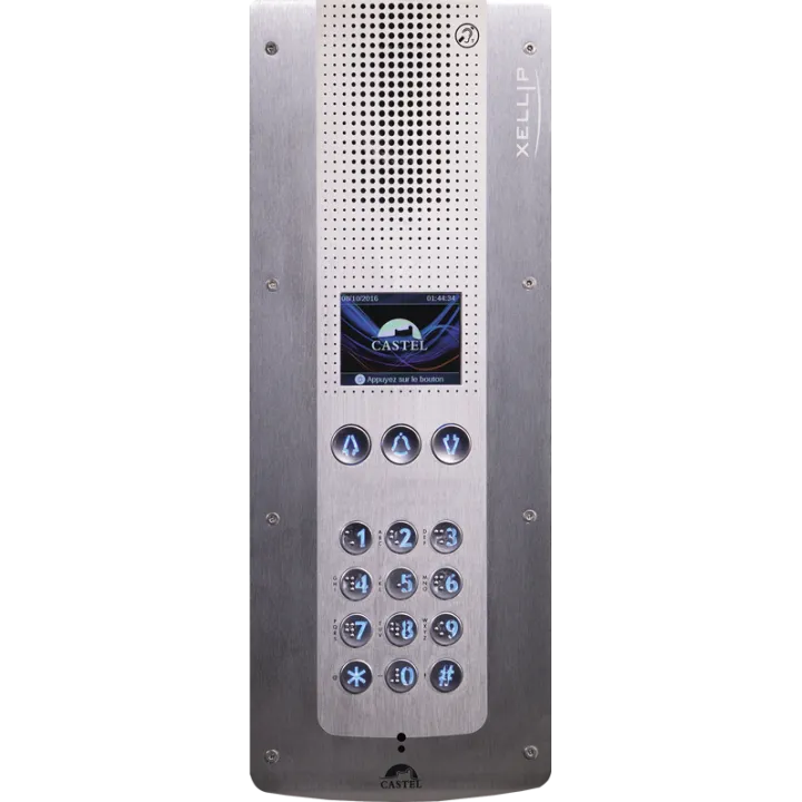 Portier Audio Full Ip/Sip À Défilement De Nom Avec Clavier Brai