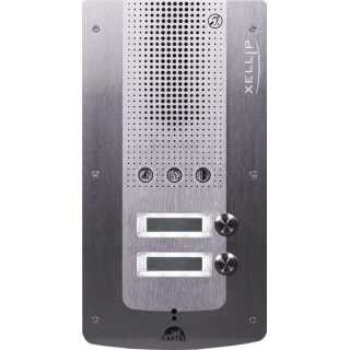 Portier Audio Full Ip/Sip 2 Boutonsd'Appel Conforme Loi Handicap Poe