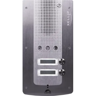 Portier Audio Full Ip/Sip 2 Boutonsd'Appel Conforme Loi Handicap Poe