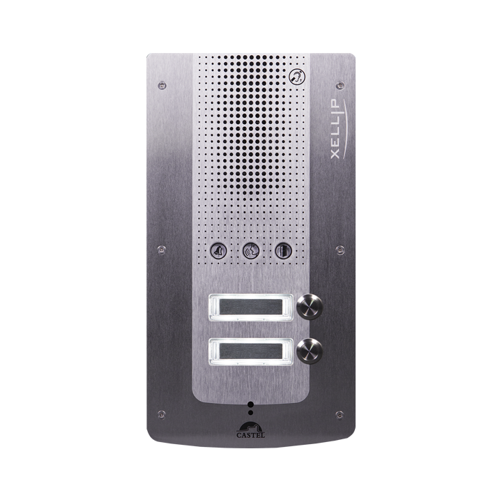 Portier Audio Full Ip/Sip 2 Boutonsd'Appel Conforme Loi Handicap Poe
