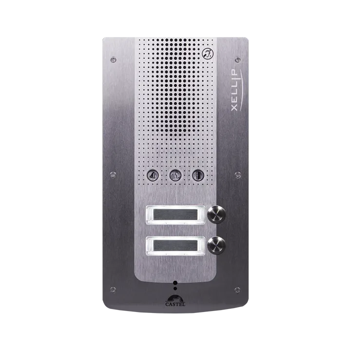 Portier Audio Full Ip/Sip 2 Boutonsd'Appel Conforme Loi Handicap Poe