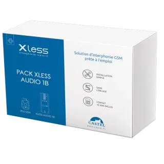 Pack Xless Audio 1B Avec Pack Sim Ips2 Et Abonnement Pré-Payée 10 Ans
