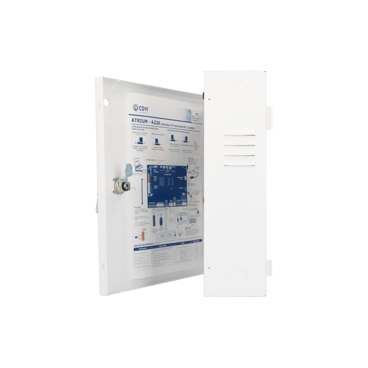 Contrôleur Krypto En Coffret • 2 Portes 4 Lecteurs Bus/Wiegand • Logiciel Inclus