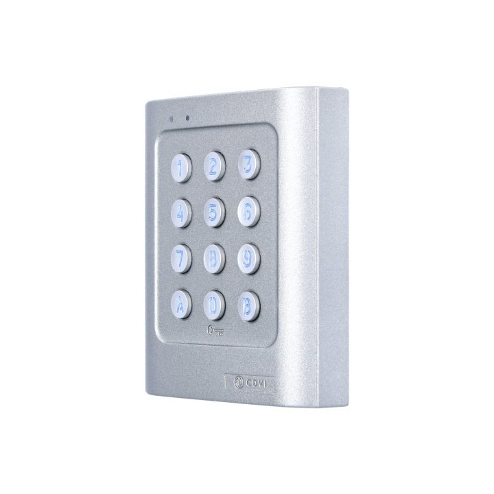 Clavier Codé Digicode® Alliage D’Aluminium - 2 Relais 12 À 48V Vdc