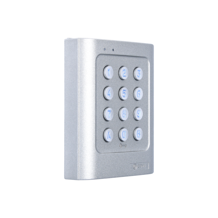 Clavier Codé Digicode® Alliage D’Aluminium - 2 Relais 12 À 48V Vdc