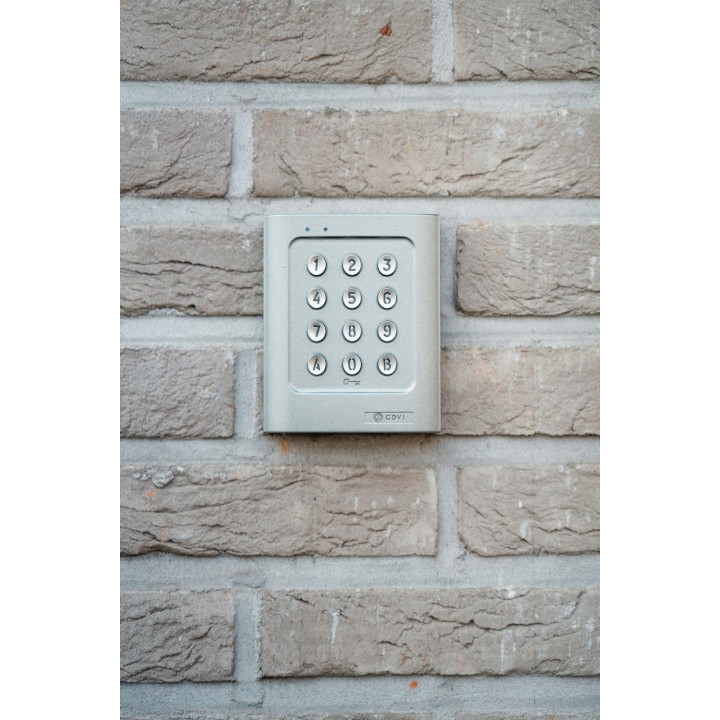 Clavier Codé Digicode® Alliage D’Aluminium - 2 Relais 12 À 48V Vdc