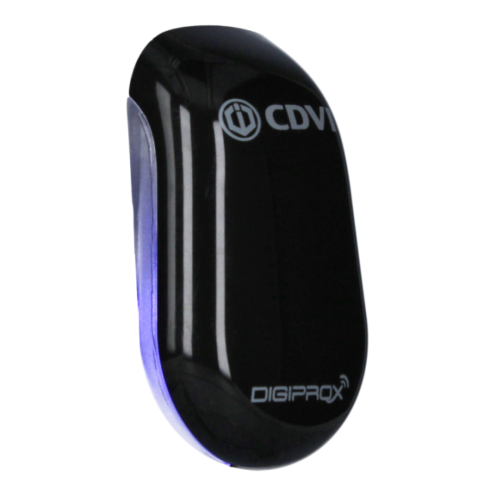 Lecteur proximité 125KHz nano noir - Électronique résinée - précâblé 2m 