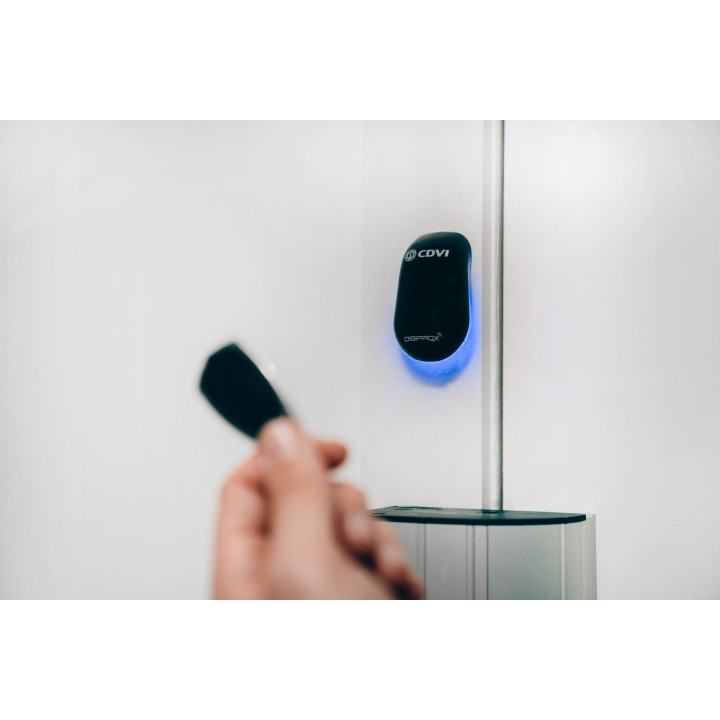 Badge Rfid Porte-Clé Noir Prox 125 Khz