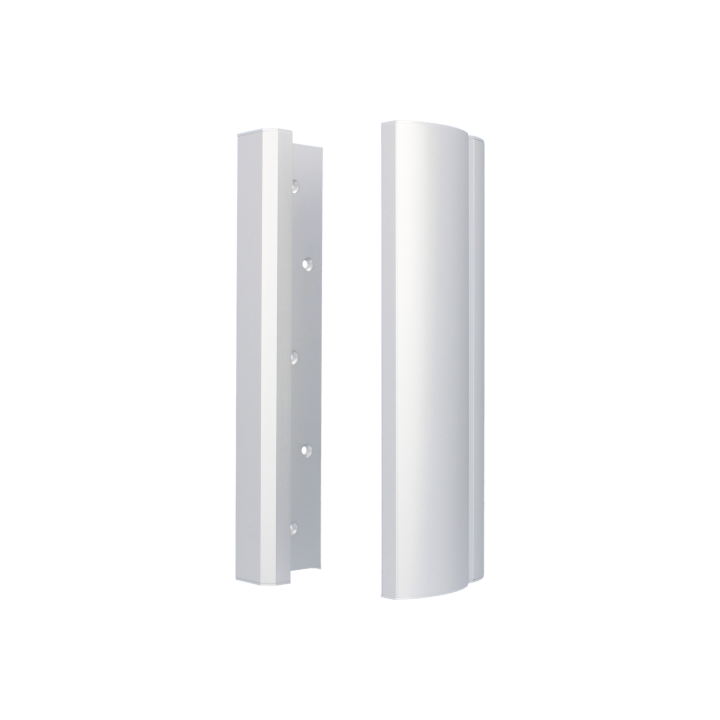 Capot De Finition Aluminium + Équerres L & Z Pour Ventouses Appliques 300/400Kg