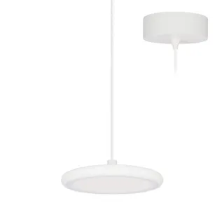 Plafonnier Hello 1 P 10W 1300Lm 3000K 110° Dim Blanc Mat