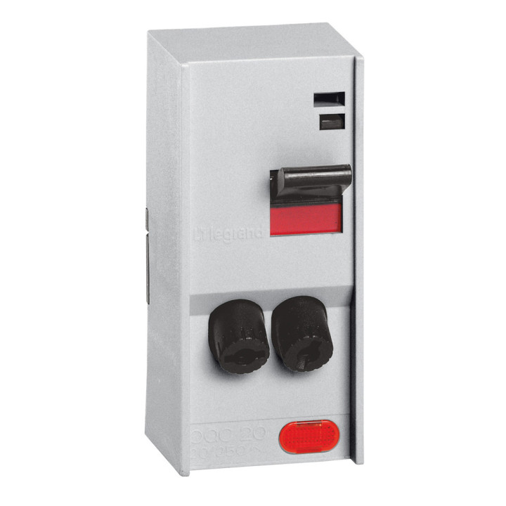 Combiné Pac À Cartouches Pac Saillie À Voyant 20A 2P - Gris Clair