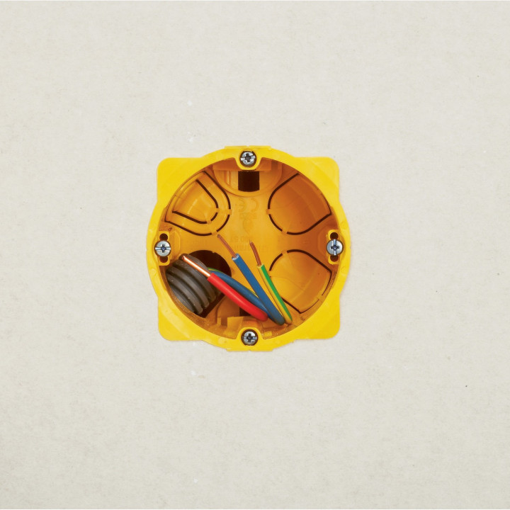 Boîte Monoposte Batibox Pour Cloisons Sèches Diamètre 67Mm - Profondeur 50Mm