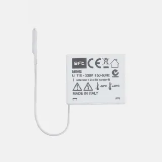 Récepteur MIME AC  bicanal 433mhz 230v multifonctions 2 relais 5a