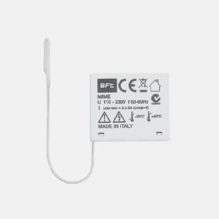 Récepteur MIME AC  bicanal 433mhz 230v multifonctions 2 relais 5a