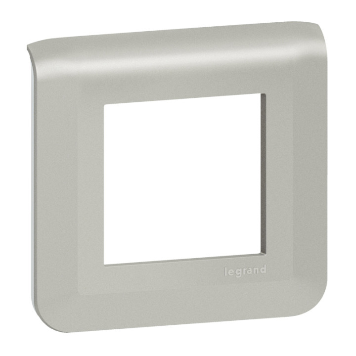 Plaque de finition Mosaic pour 2 modules alu