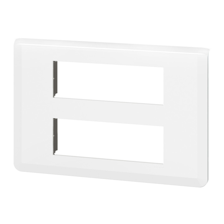 Plaque De Finition Mosaic Pour 2X6 Modules Blanc