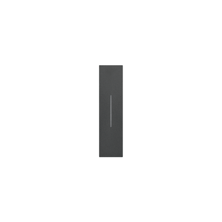 Enjoliveur Living Now Pour Commande D'Éclairage 1 Module - Noir