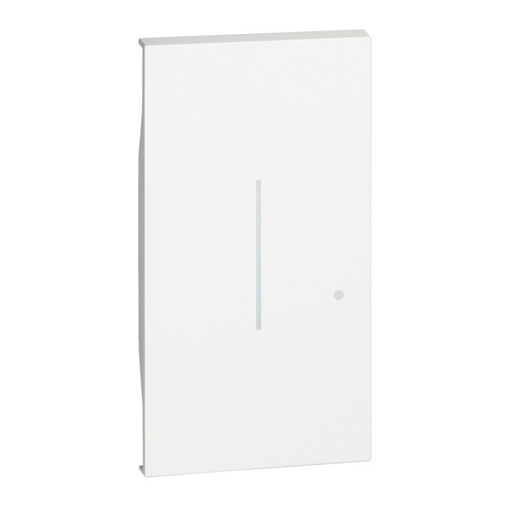 Enjoliveur Living Now With Netatmo Pour Commande Éclairage 2 Modules - Blanc
