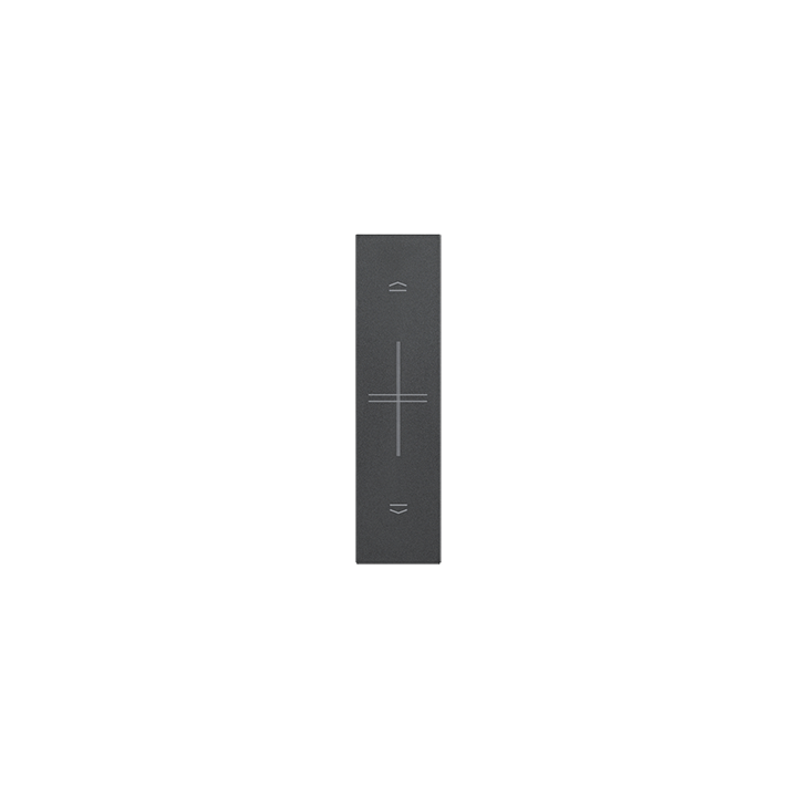 Enjoliveur Living Now With Netatmo Pour Inter Et Cde De Volets 1 Module - Noir