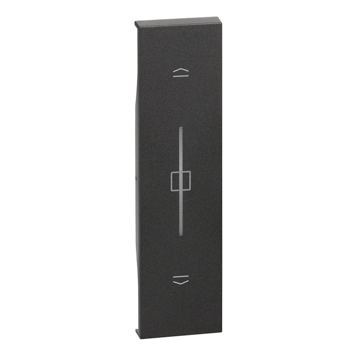 Enjoliveur Living Now With Netatmo Pour Inter Et Cde De Volets 1 Module - Noir