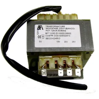 Kit Transformateur 125Va 230V/15-20-25V