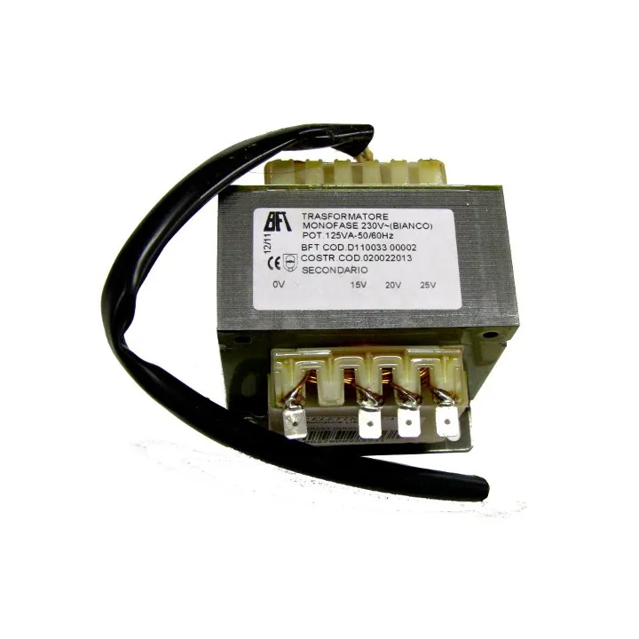 Kit Transformateur 125Va 230V/15-20-25V