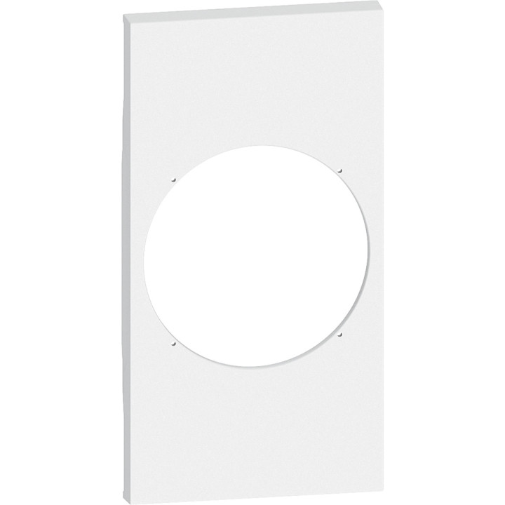 Plastron de finition Living Now with Netatmo pour prise connectée - blanc