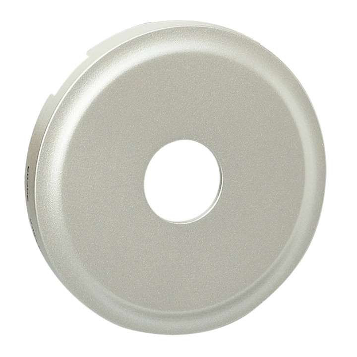 Enjoliveur Céliane Pour Prise Télévision Simple Mâle Ou Typef - Finition Titane