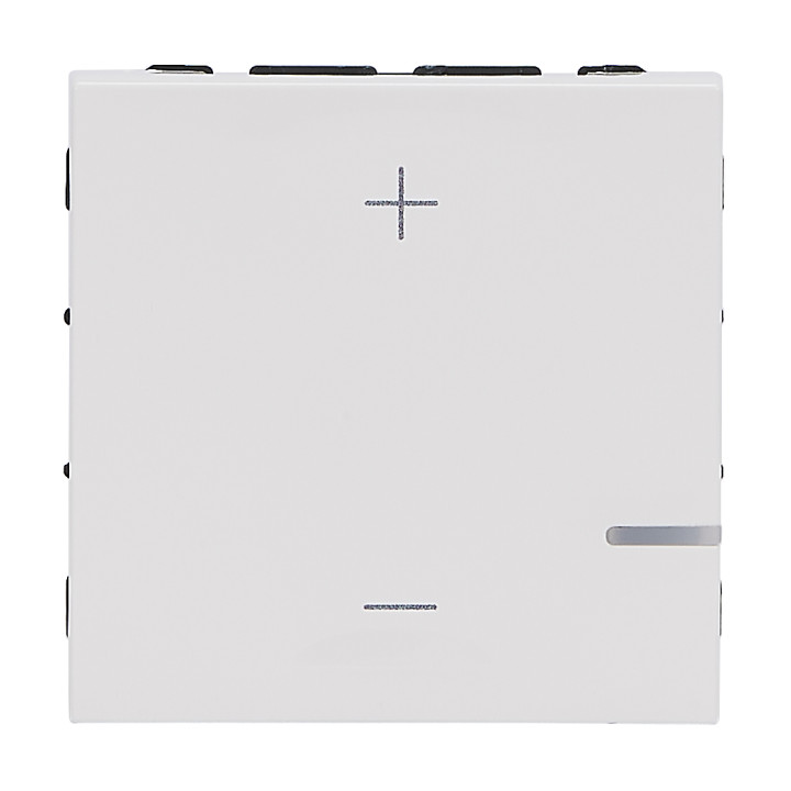 Interrupteur Variateur Universel 2 Fils 125W Led Mosaic Blanc