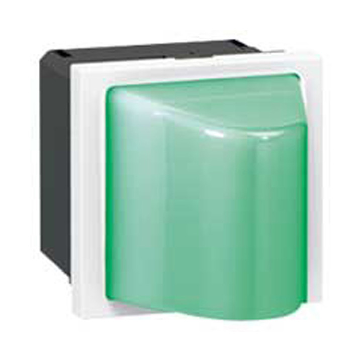 Hublot Mosaic 2 Modules 230V~ Pour 0,2W Ou 1W - Vert