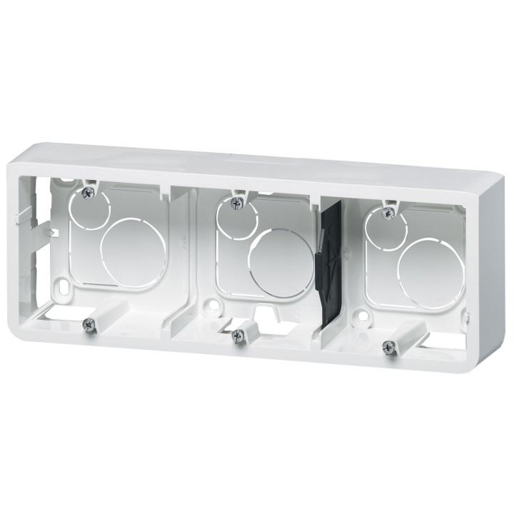 Cadre Mosaic Pour 6 Modules Montage Horizontal - Profondeur 40Mm