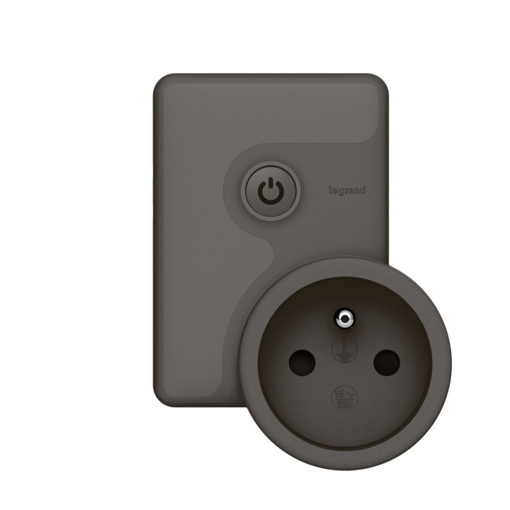 Prise Mobile Connectée Céliane With Netatmo 16A 3680W - Graphite