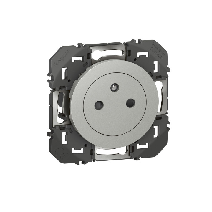 Prise De Courant 2P+T Surface Dooxie 16A Finition Alu