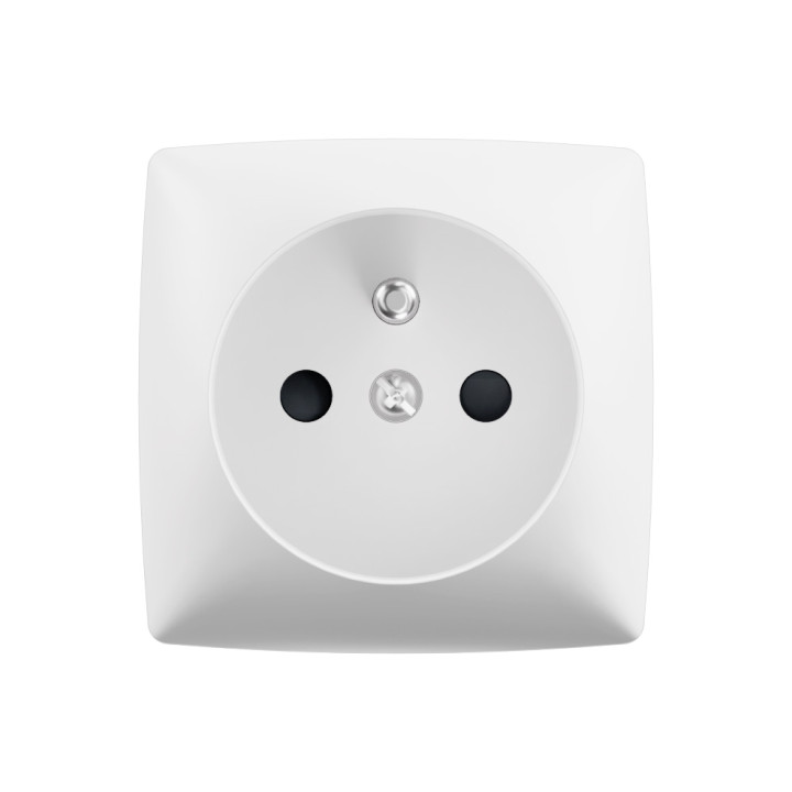 Prise de courant avec terre - Composable - Saillie