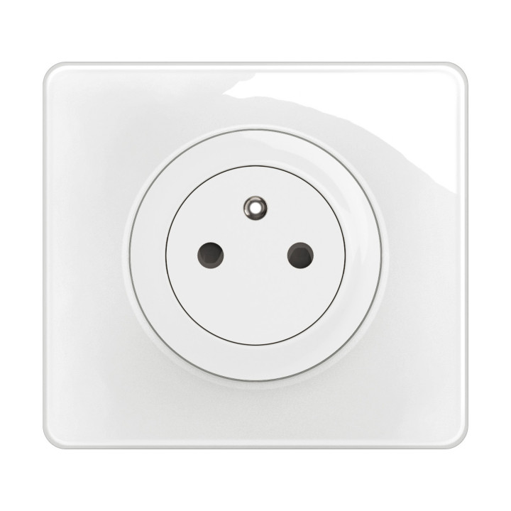 Prise 2P+T Surface Confort Céliane Complet Blanc