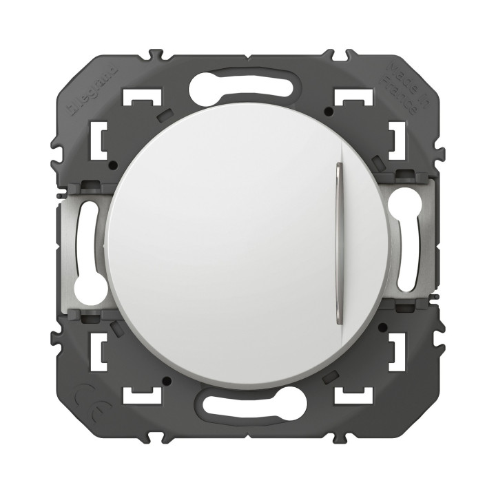 Interrupteur Ou Va-Et-Vient Avec Voyant Témoin Dooxie 10Ax 250V~ Finition Blanc