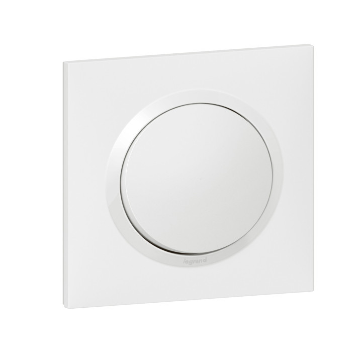 Interrupteur Ou Va-Et-Vient Dooxie One 10Ax 250V~ Complet Avec Griffes