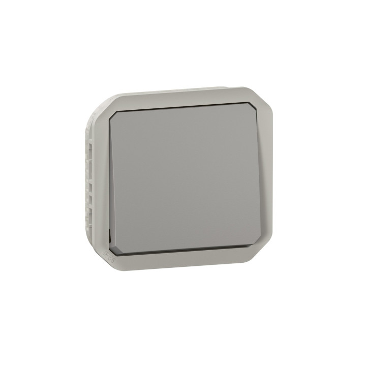 Interrupteur Ou Va-Et-Vient 10Ax 250V Plexo Composable Gris