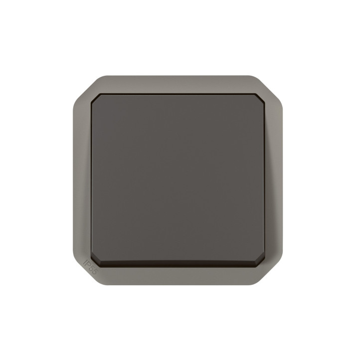 Interrupteur Ou Va-Et-Vient 10Ax 250V Plexo Composable Anthracite