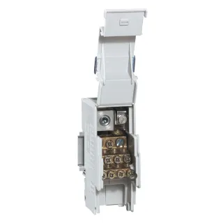 Répartiteur Associable 1P 160A 13 Connexions Max Par Barreau - 2 Modules Din