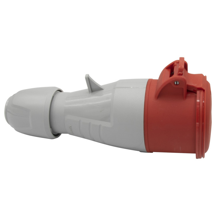 Prise mobile P17 IP44 32A - 380V~ à 415V~ - 3P+N+T