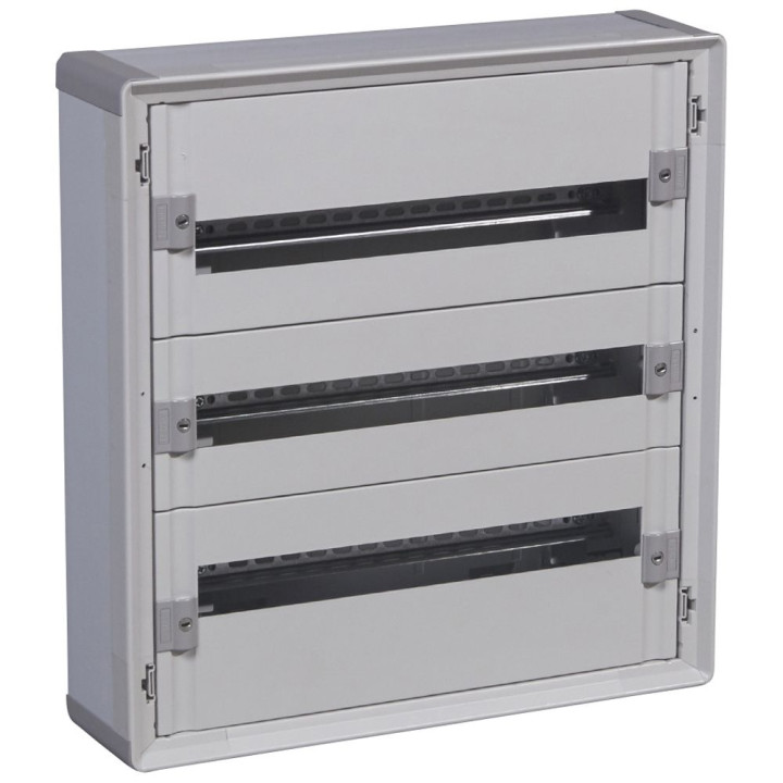 Coffret Distribution Isolant Xl³160 Tout Modulaire 3 Rangées - 72 Modules