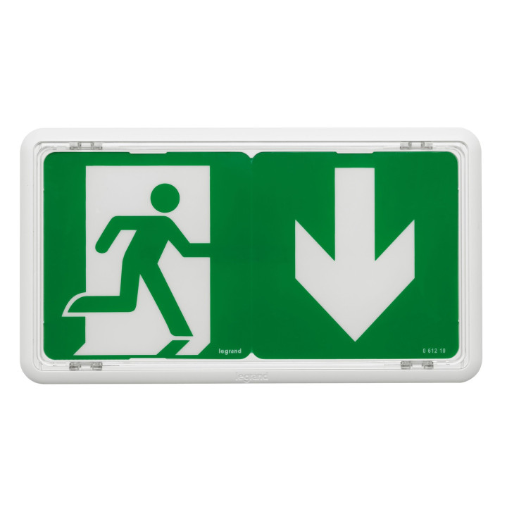 Baes D'Évacuation Saillie À Leds 45Lm 1H Plastique Ip43 Ik07 Sati Connecté