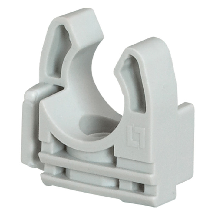 Lyre Grise Pour Conduit Irl Ø32Mm Avec Fixation Des Conduits Par Simple Clipsage